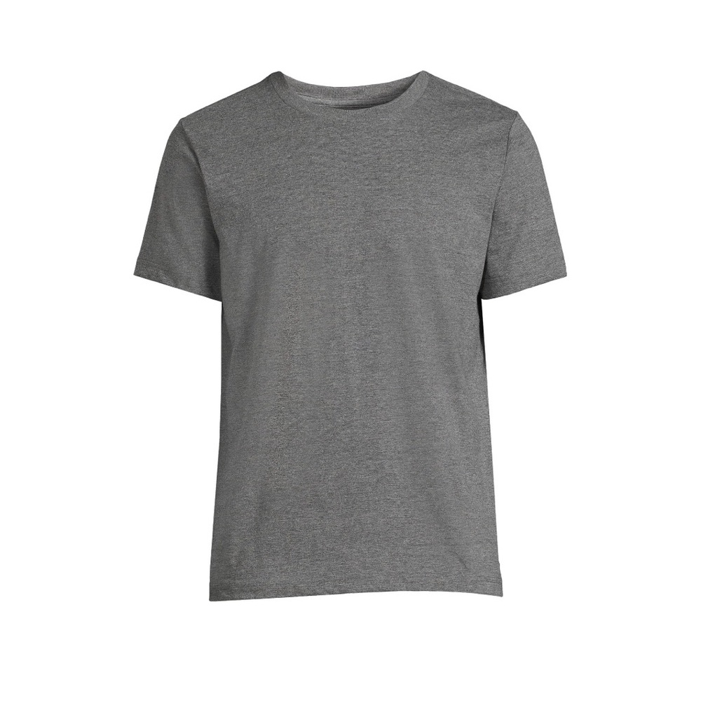 GEORGE T-Shirt Mens 2XL 50-52 Moisture Wicking Gray Crew Neck Short Sleeve  New